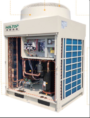 China Quick and Precise Adjustment of Indoor Temperature and Humidity with Holtop Ceiling Mounted DX Coil Air Handling Units factory