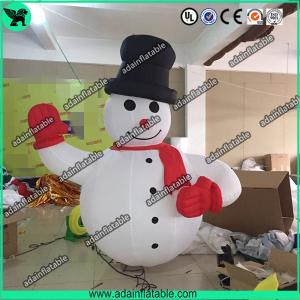 China Advertising Inflatable Snowman,Event Inflatable Snow Man, Party Inflatable Cartoon factory