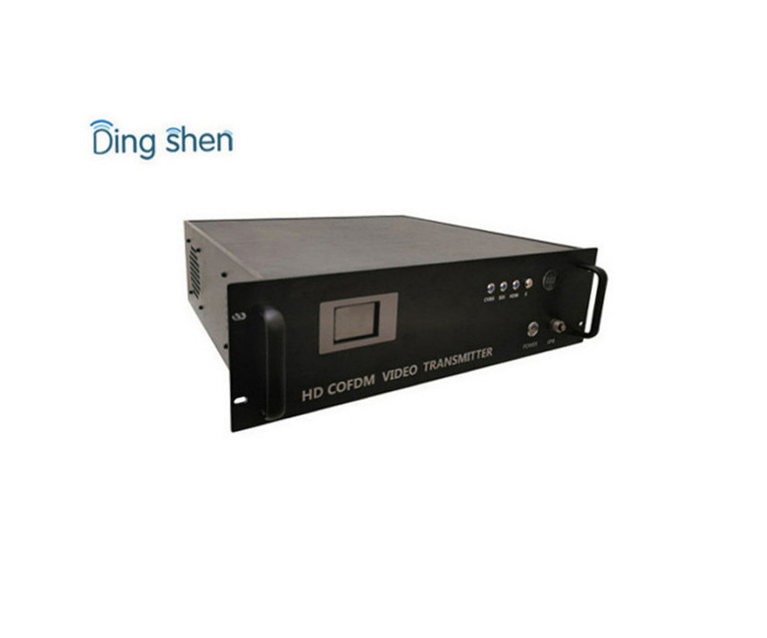 19 Inch Rf Powerful Radio Transmitter And Receiver 433mhz For Vehicle NLOS Mobile Digital Image Transmission