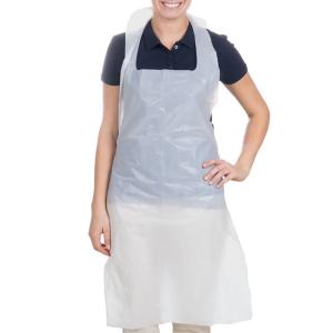 China Durable Eco Friendly Disposable Plastic Gowns 70x120cm Machine - Made Style factory
