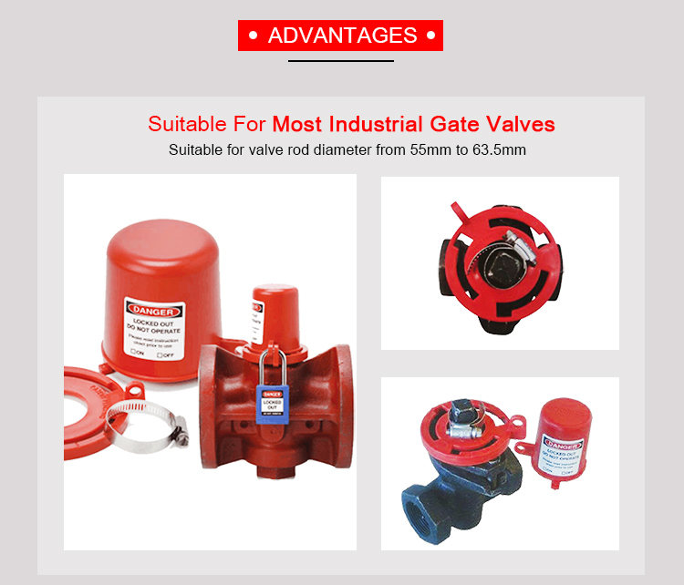 Easy To Adjust Plug Valve Lockout Device , LOTO Devices For Valves OEM Acceptable