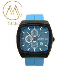China ML1004 Quartz Movement Silicone Band 30ATM Water Resistant Watch factory