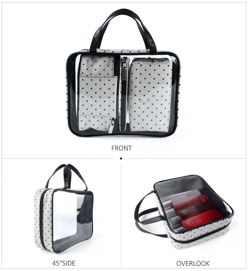 Waterproof Clear Cosmetic Bag Sets