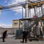 Ethanol recovery liquid concentration SS316/304 Falling Film Evaporator