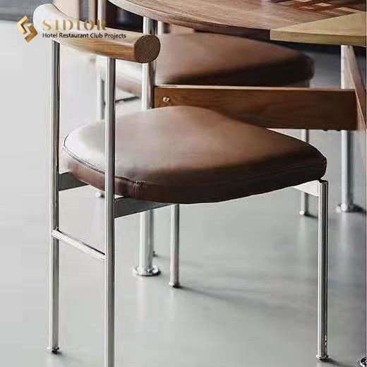 Modern Dinning Chair, High Quality Chair, Restaurant Dinning Chair, High Density Foam, PU Leather Upholstery Chair