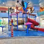 7m Height Water House Splash Water Playground Park Environmental Friendly