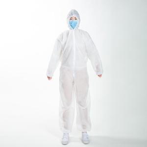 China ISO13485 SIGNO White Disposable Isolation Gown Size Universal Qty 50 Per Case factory