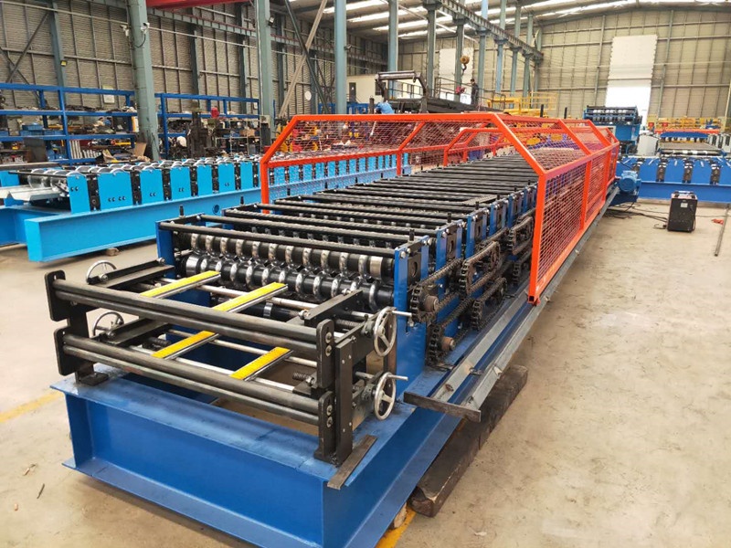 IBR METAL ROOFING SHEET ROLLING MACHINE TO EGYPT BANGLADESH PAKISTANE