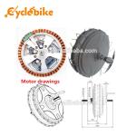 1000 W E Bike Front Hub Motor Electric Bike Kit , Motorized Bicycle Kit