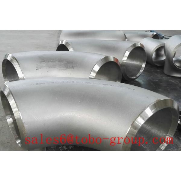 China CuNi 70/30 C71500 Elbow Connector 90D 2" Degree Elbow Sch40 ASME B16.9 Butt Welding Pipe Fitting factory