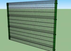 China 1.8m Height Vinyl Coated Welded Wire Fence Panels 4.0 / 5.0 / 6.0mm Wire Diameter on sale