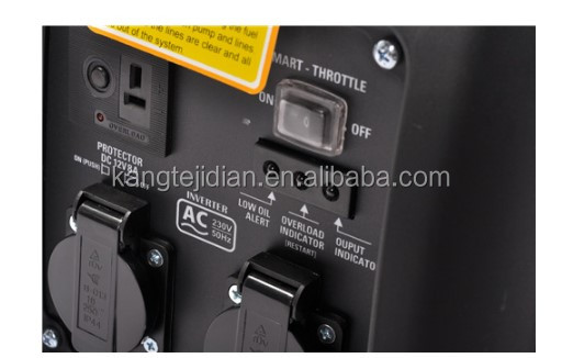 Power Factor 1.0 Silent Gasoline Inverter Generator Digital Lower Fuel for Performance