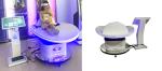 Amusement Center Virtual Reality Arcade , Galvanized Steel Frame VR Coin