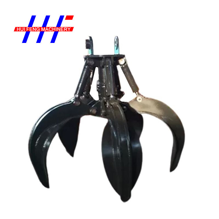 50T Waste Steel Rotating Grabs Excavator Q345b Hydraulic Rock Grab