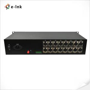 1~16 XLR broadcast audio fiber Multiplexer