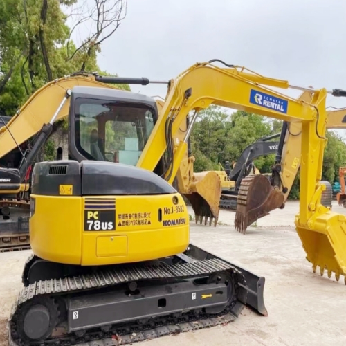 used excavator komatsu PC78us original Japan Used Mini komatsu 78 crawler Excavator for sale