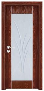 China AB-GMA14 alluminum strip decorative PVC MDF door factory