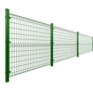 China 4mm Steel V Mesh Panel Fencing With Powder Coating Finish 2.4m 2.5m factory