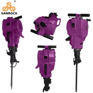 China Internal Combustion Rock Drill Hydraulic Breaker Hammer Gasoline Rock Drilling Machine factory