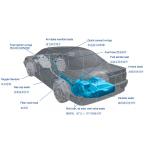 Colored FKM Rubber Fluoroelastomer Compounds Wear Resistance For Smart Wearable