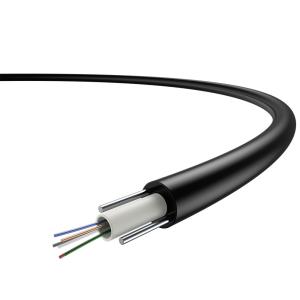 China Non Armored Uni Tube Outdoor Optical Fiber Cable Single Jacket GYXY factory