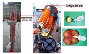 China Mesh Bag Loader for Clipping Machine factory