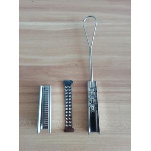 China FTTH Cabling Accessory Cable Wire Clamp Stainless Steel Material on sale