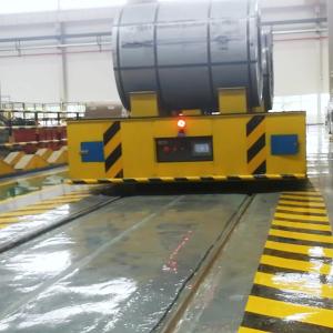 China Low Voltage RGV Rail Guided Vehicle 50 Tons Rail Utility Self Motorized factory