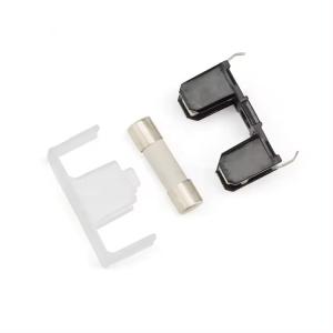China TR-66A TR-66B pcb mount fuse holder For 5x20mm Clear Cover Black Base Surface Mount Fuse Holder on sale