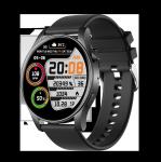 Round Shape Smart Watch AI Voice Assistant Bluetooth Call Health Monitoring and