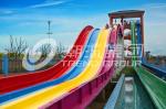 Fiberglass Waterslide for Adult Water Sport Holiday Water Resort / customized