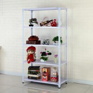 China C Store Metal Display Boltless Steel Rack In White Color 150kg Per Level factory