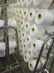Factory Price 40S/2 Regenerated spun yarn Raw White with GRS Certificated