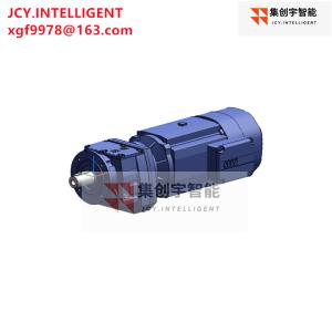 China 3 Phase Heli Bevel Induction Ac Right Angle Gear Motor Gearbox RF57 DRN100L4/BE5 factory
