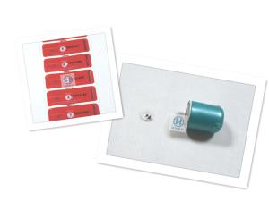 China SGS Magnet Security Labels / Anti Theft Tags Environmental Protection factory