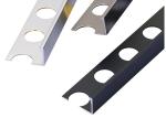 Decorative metallic interior baseboard for Aluminum cover line skirting board