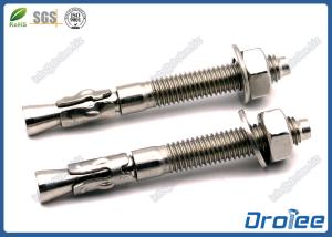 China 316 Stainless Steel Stud Wedge Anchors for Concrete factory
