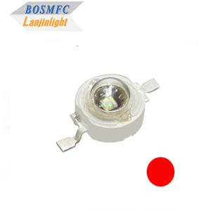 China 1w High Power LED Lamp Chip 3W lamp Super Red For Spot Light factory