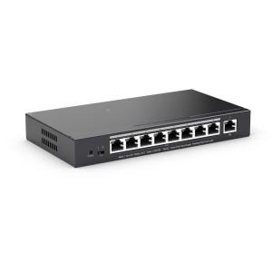 China 18 Gbps 9 Port Poe Gigabit Switch Managed ZC-S2009P With 8 PoE+ Ports factory