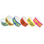 DuPont Tyvek Paper Event Wristbands Waterproof Tear Resistant Secure