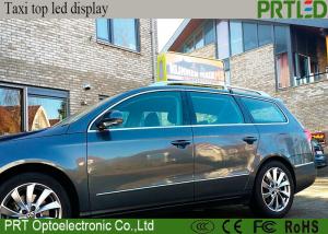 China High Brightness P5 Taxi Roof Signs LED Long Lifespan Display With 2 Years Warranty factory