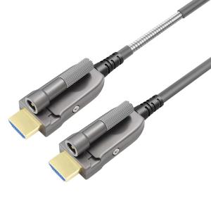 China German Silicon Line Chip HDMI2.0 HD Cable 4K 60Hz Armored Optical Fiber Length 1m/2m/3m/5m factory