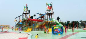 China Outdoor Aqua Playground Water House Structures, Water Park Equipment OEM factory