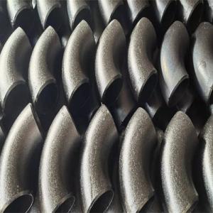 China ASME Carbon Steel 90 Degree Elbow Sand Blasted ASME B16.9 180 Degree factory