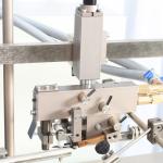 Automatic High Speed Cross Fold Paper Folding Machine Width 360mm