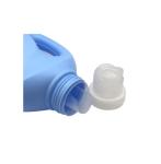 Glossy HDPE Plastic 2L Laundry Detergent Container