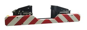China Iron Lifeline Rear End Highway Crash Attenuator With Reflective Film factory