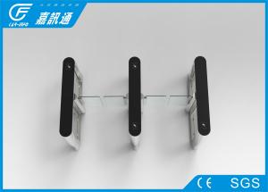 China Elegant Durable Speed Gate Turnstile One Direction 50 Person / Min For Railway Station factory
