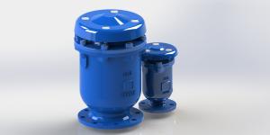 China Ductile Iron GJS500-7 Combination Air Release Valve With Full Flow Area factory