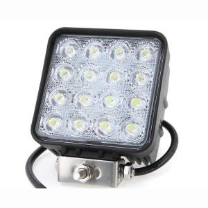 China Square 6000K 3300lm Led Fog Lights For 4WD 4X4 ATV SUV Stainless Steel Bracket factory